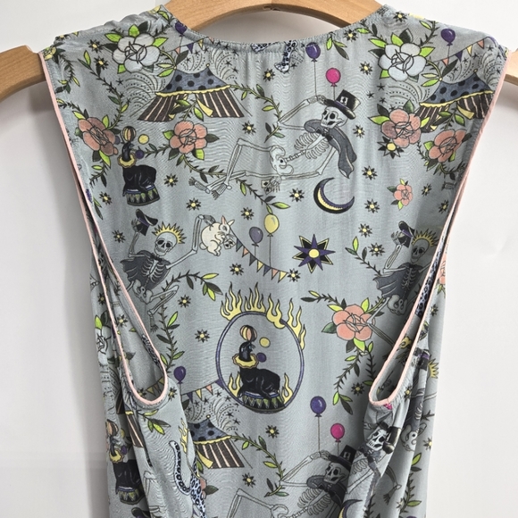 Zadig & Voltaire Dress Rory‎ Circus Print Silk - Picture 11 of 16